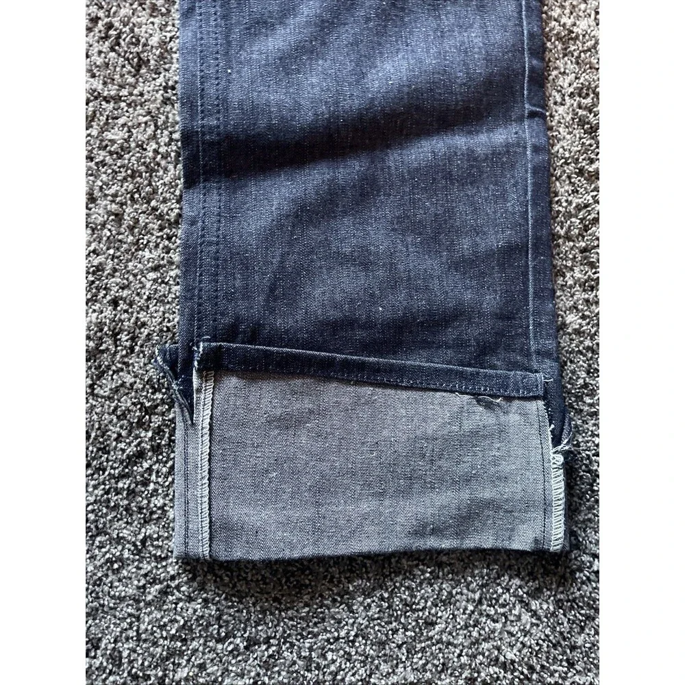 Enyce Jeans Men's 38x34 Baggy Hip Hop Grunge Wide Leg Dark Wash Denim